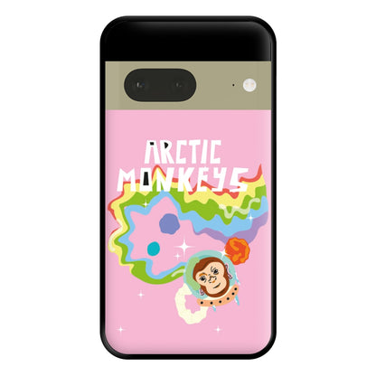 A Monkeys - Pink Phone Case for Google Pixel 7a