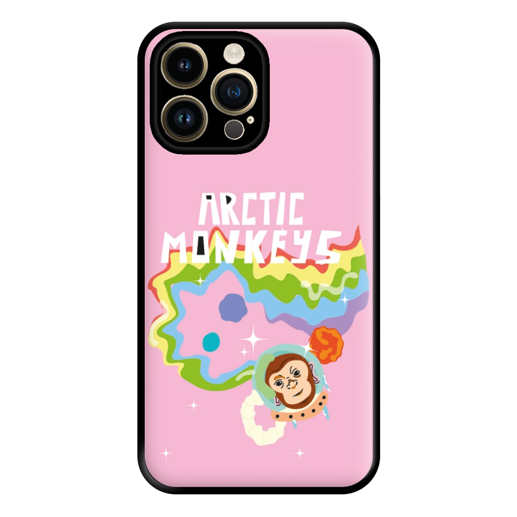 A Monkeys - Pink Phone Case for iPhone 14 Pro Max