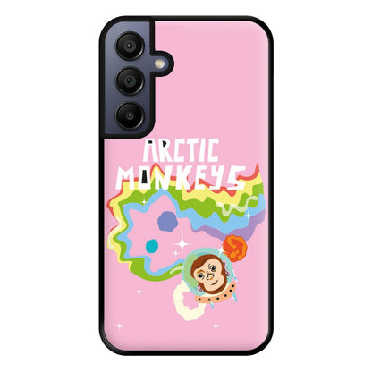 A Monkeys - Pink Phone Case for Galaxy A15