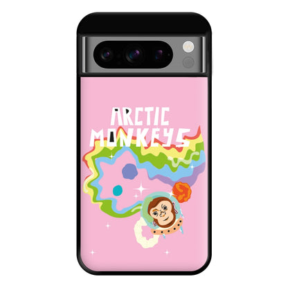 A Monkeys - Pink Phone Case for Google Pixel 8 Pro