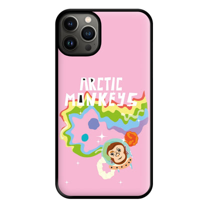 A Monkeys - Pink Phone Case for iPhone 13