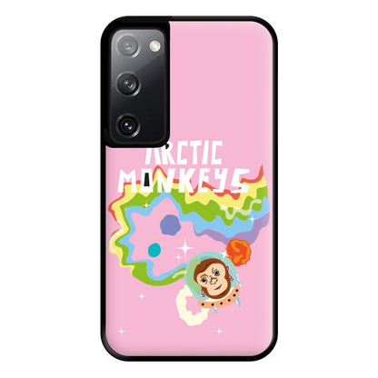 A Monkeys - Pink Phone Case for Galaxy S20