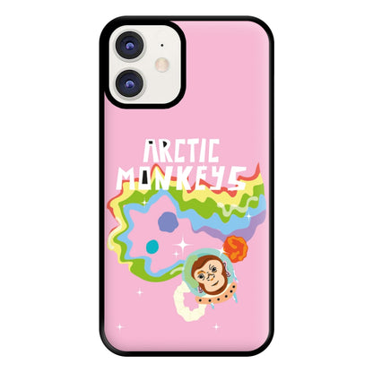 A Monkeys - Pink Phone Case for iPhone 11