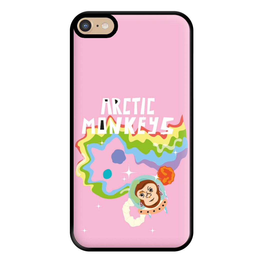 A Monkeys - Pink Phone Case for iPhone 6 Plus / 7 Plus / 8 Plus