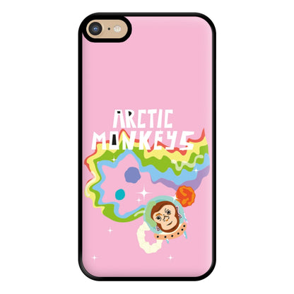 A Monkeys - Pink Phone Case for iPhone 6 Plus / 7 Plus / 8 Plus