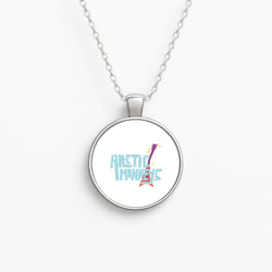 Guitar Circle Necklace