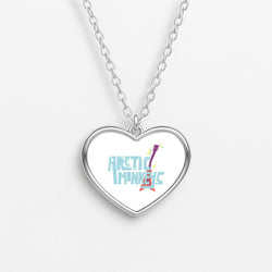 Guitar Heart Necklace