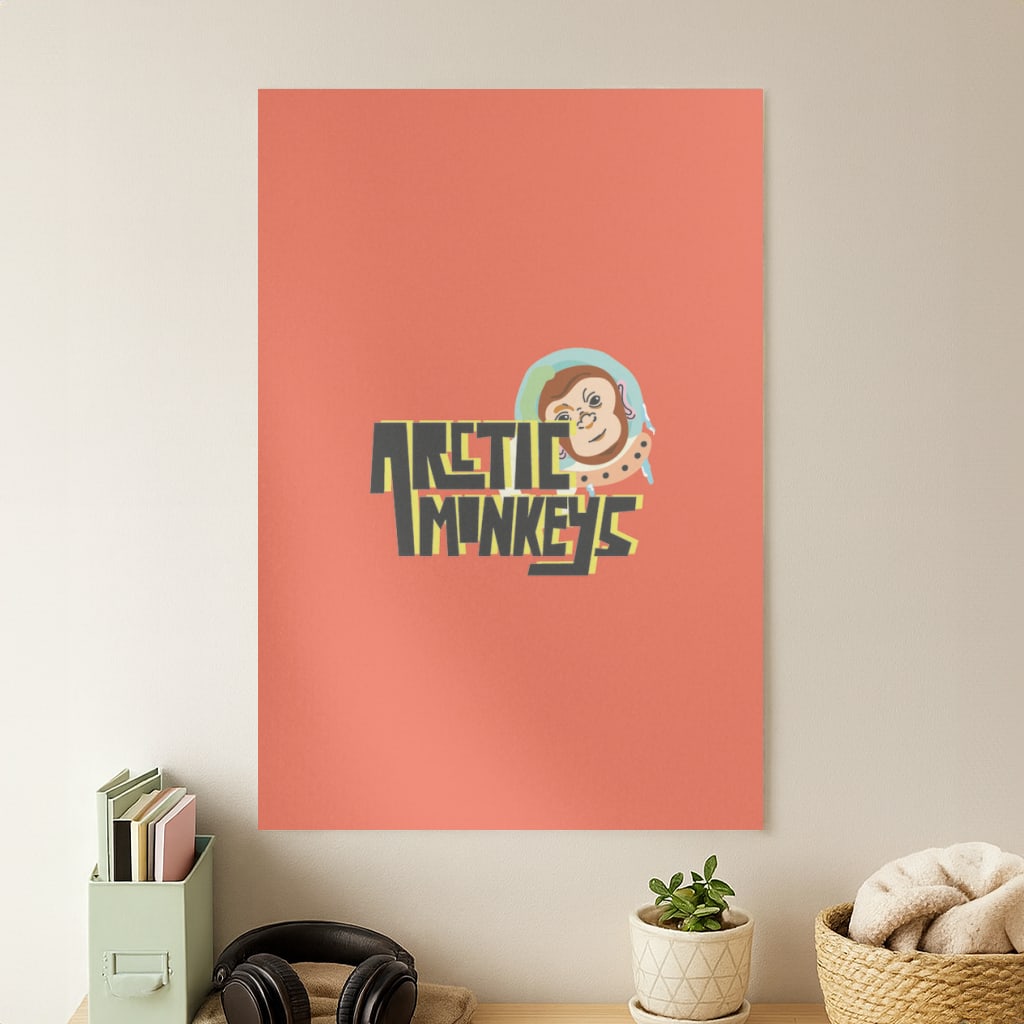 Space Monkey Poster