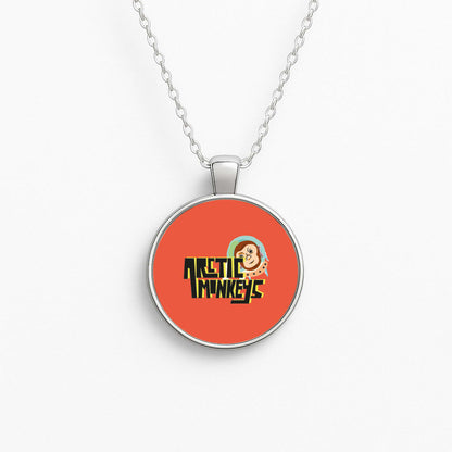 Space Monkey Circle Necklace