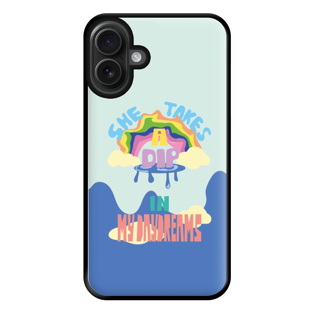 She takes a dip in my daydreams Phone Case for iPhone 16 Plus