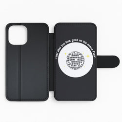 I bet that you look good on the dance floor Flip Phone Case