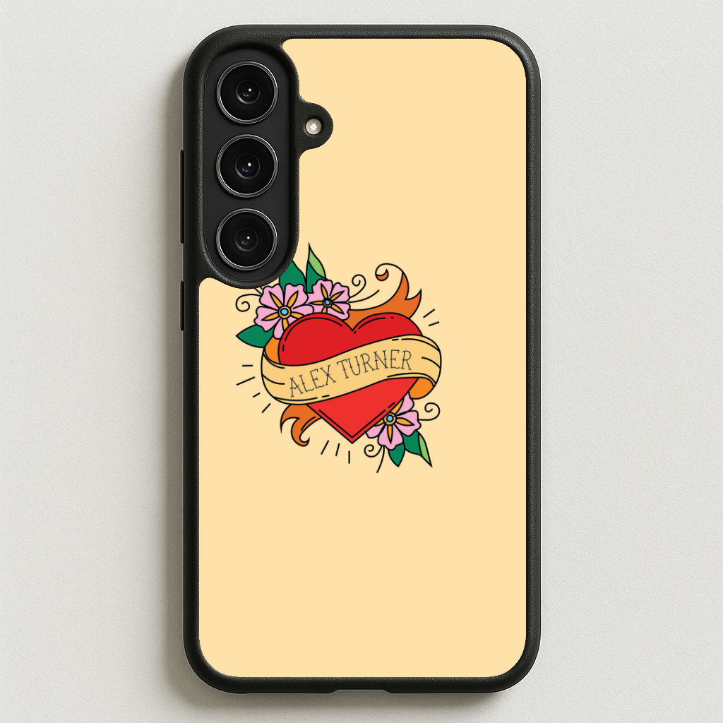 I love Alex Turner Phone Case for Galaxy S25FE