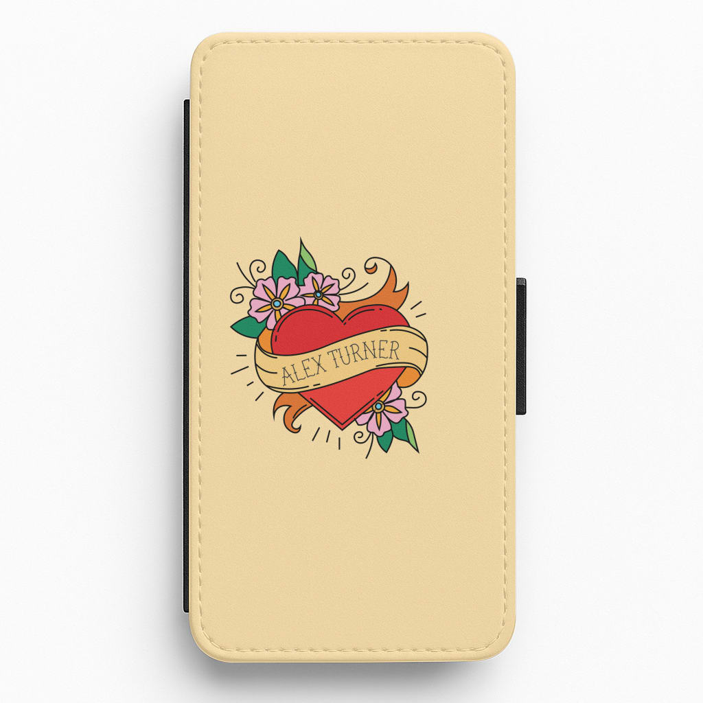 I love Alex Turner Flip / Wallet Phone Case