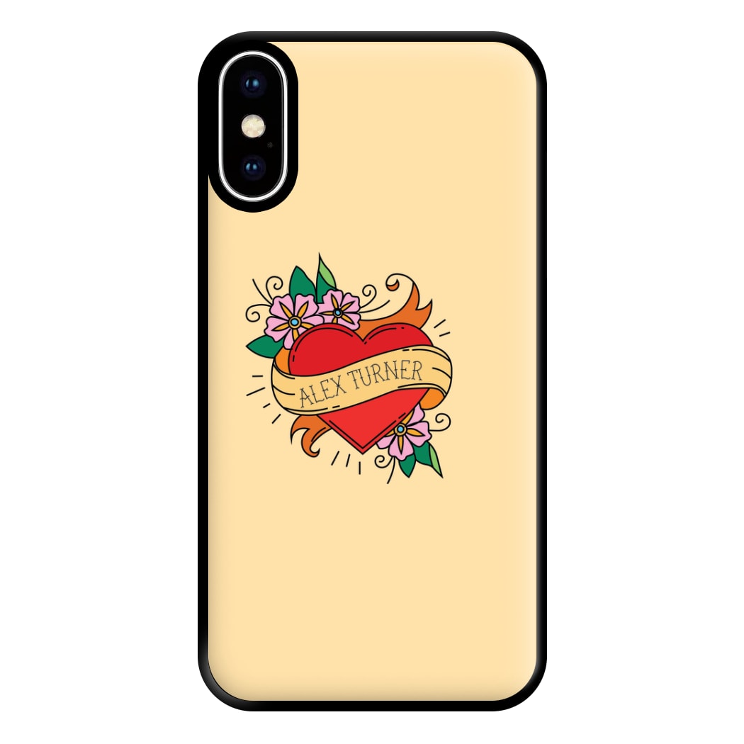 I love Alex Turner Phone Case for iPhone XS Max