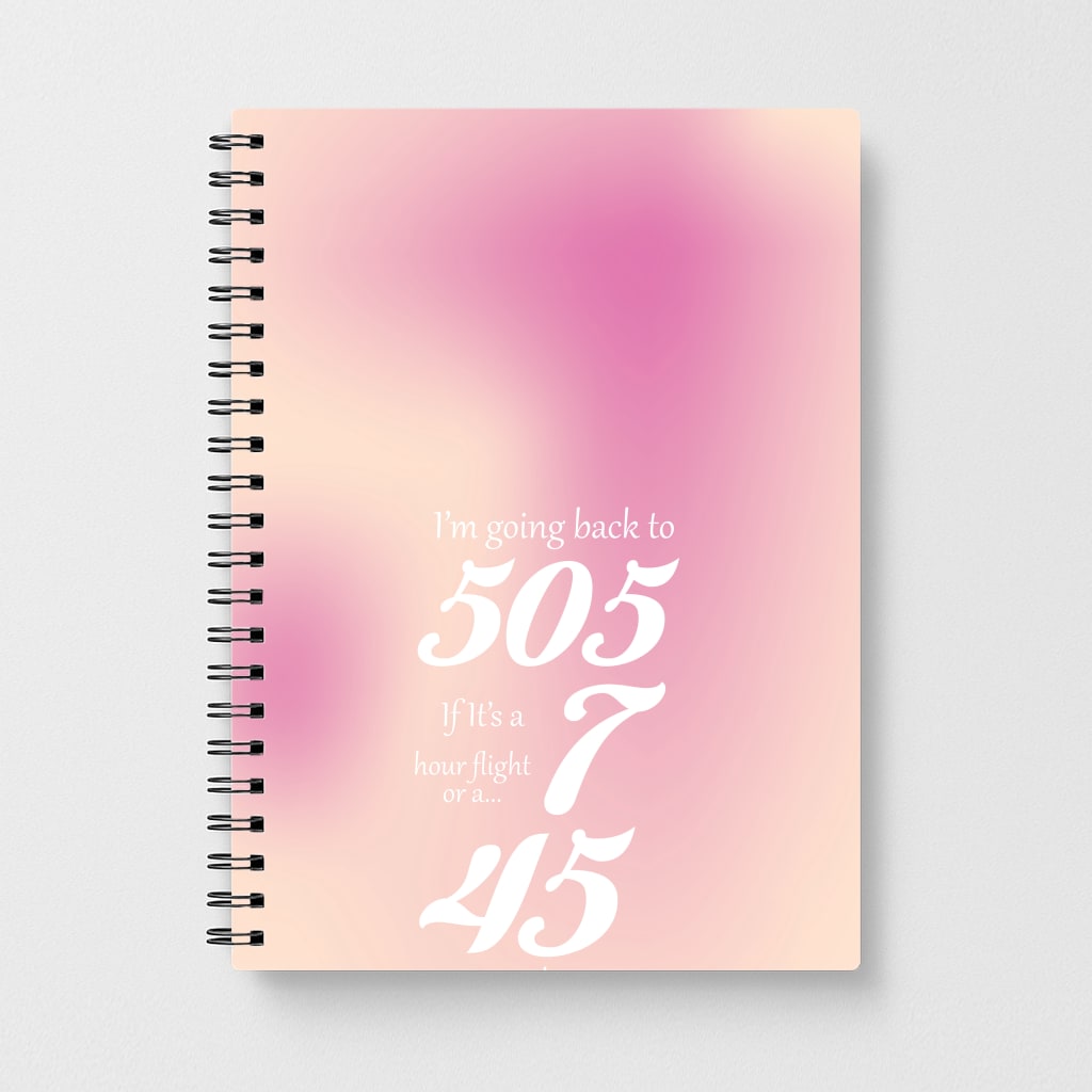I'm Going Back To 505 - Arctic Monkeys Notebook