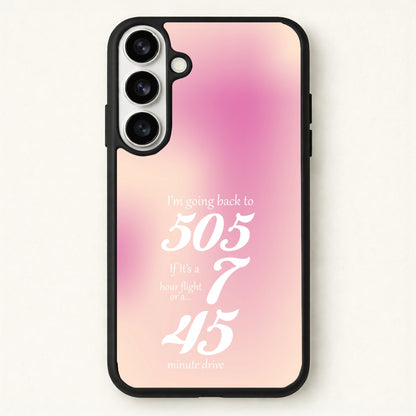 I'm Going Back To 505 - Arctic Monkeys Phone Case for Galaxy S26