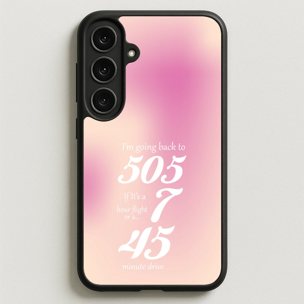 I'm Going Back To 505 - Arctic Monkeys Phone Case for Galaxy S25FE