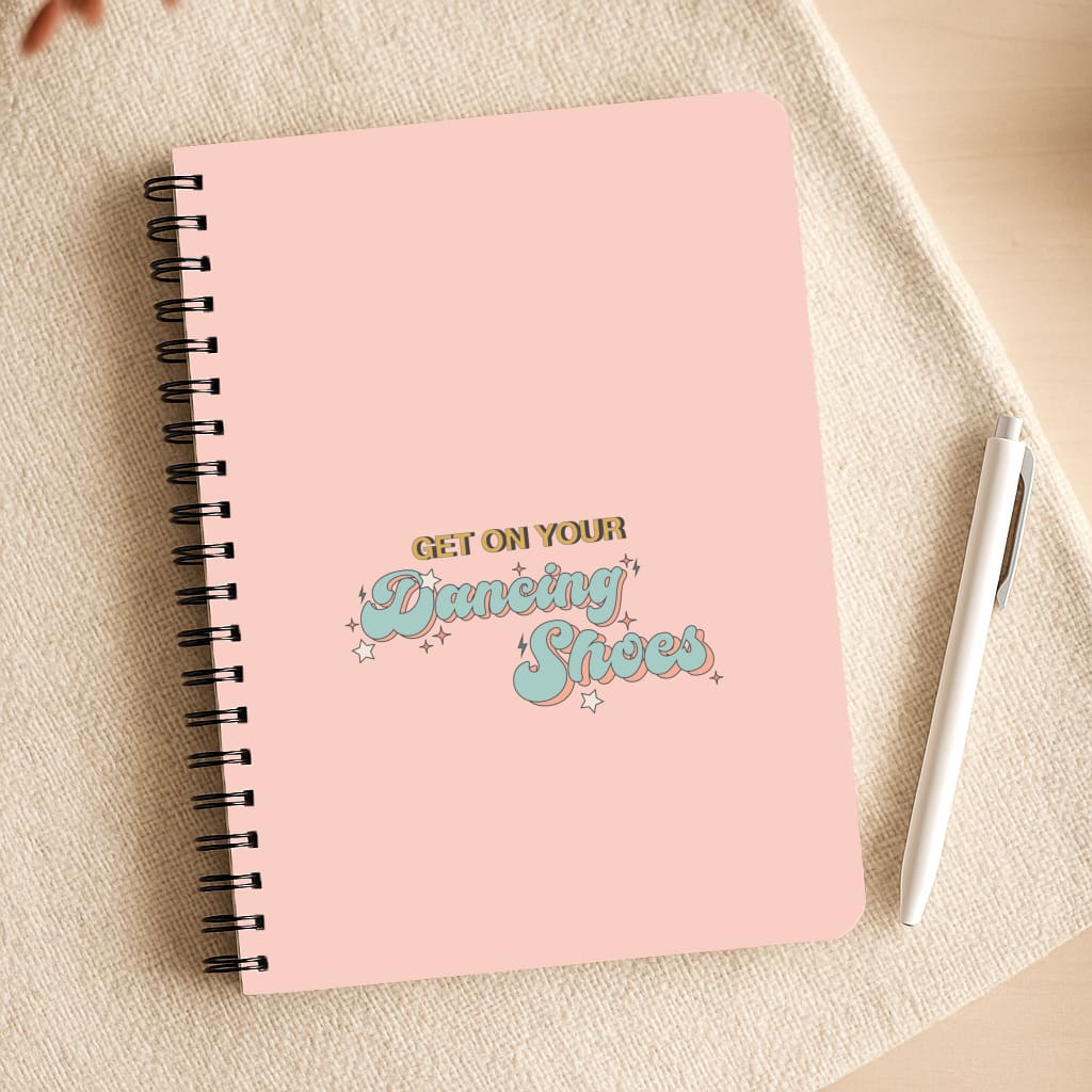 Get On Your Dancing Shoes Notepad