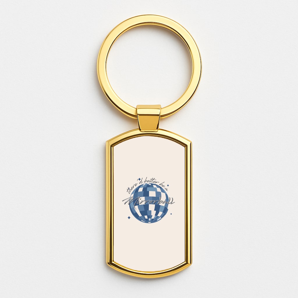 Mirrorball Luxury Keyring