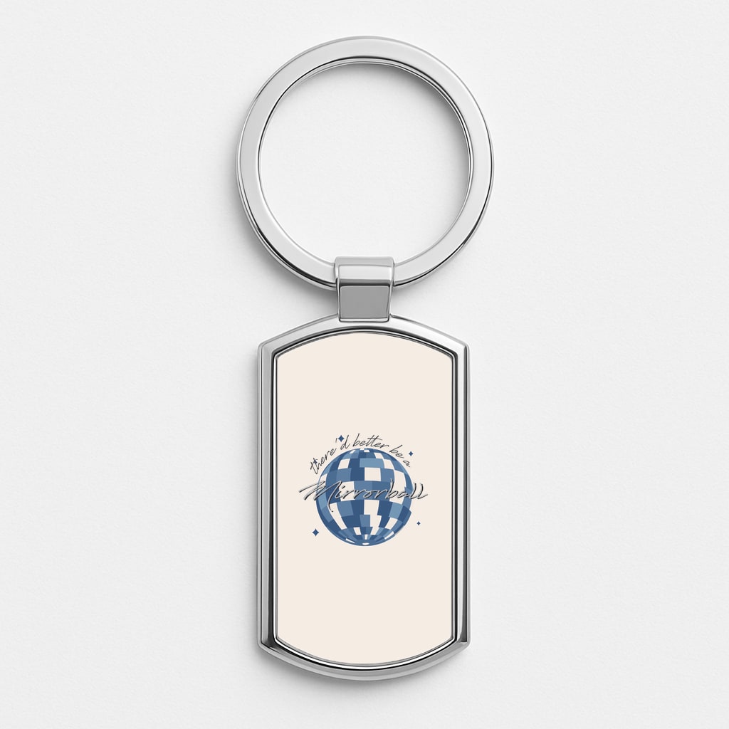 Mirrorball Luxury Keyring