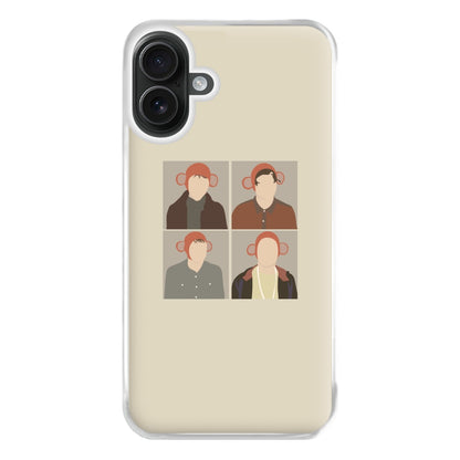 Collage Phone Case for iPhone 16 Plus