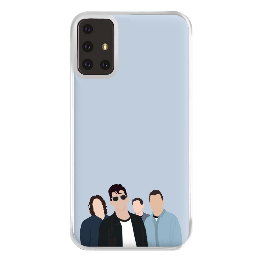 The AM Band Phone Case for Galaxy A71