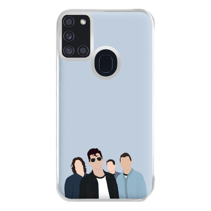 The AM Band Phone Case for Galaxy A21s