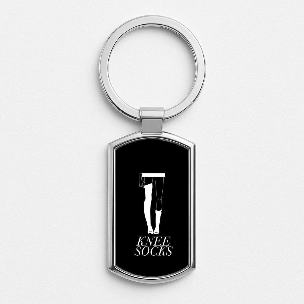 Knee Socks Luxury Keyring