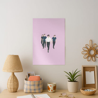 Walking Art Print
