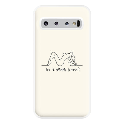 Do I Wanna Know? - Arctic Monkeys Phone Case for Galaxy S10 Plus