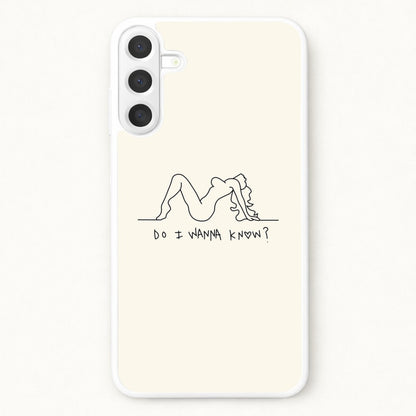 Do I Wanna Know? - Arctic Monkeys Phone Case for Galaxy A37