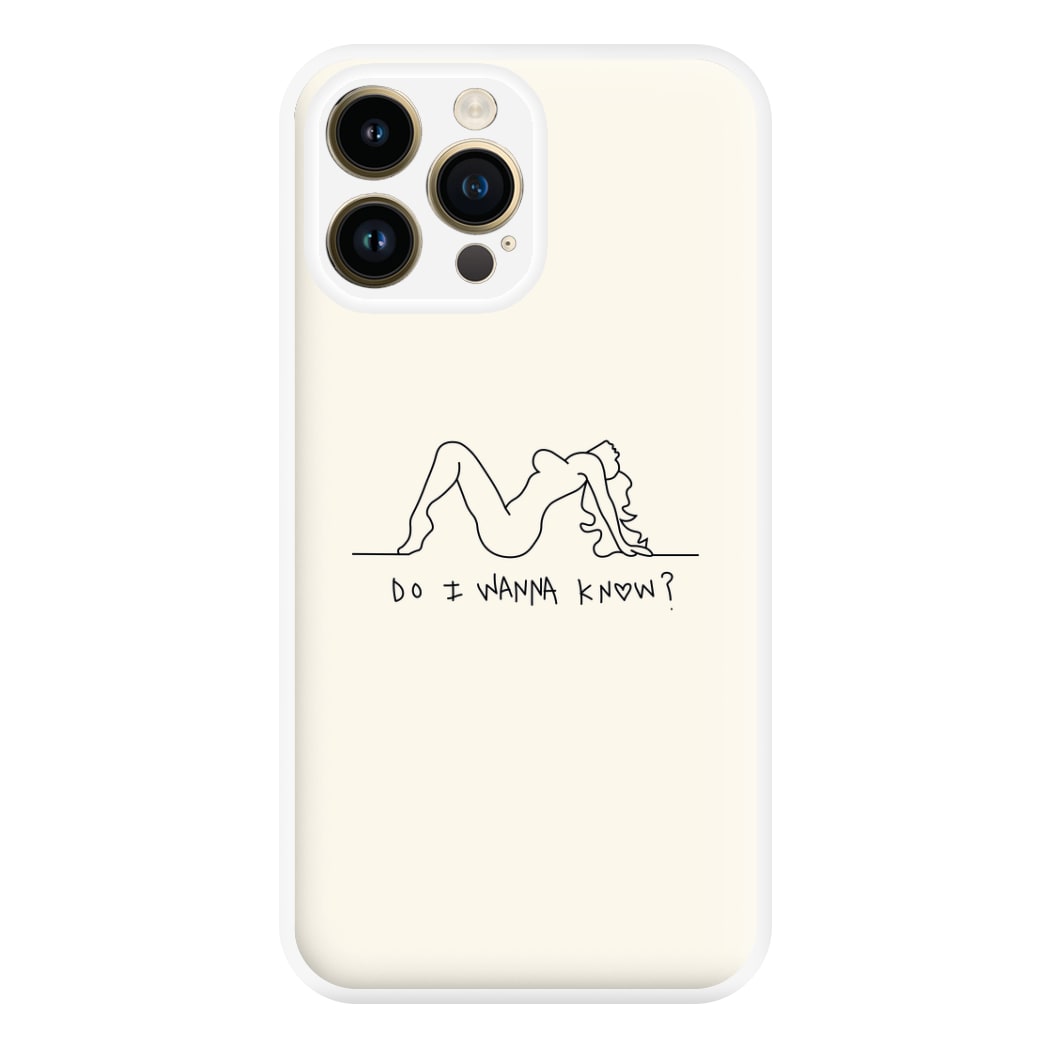 Do I Wanna Know? - Arctic Monkeys Phone Case for iPhone 14 Pro Max