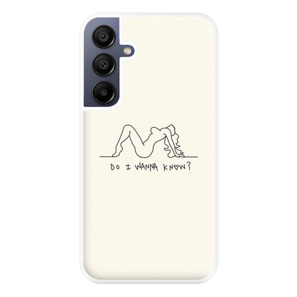 Do I Wanna Know? - Arctic Monkeys Phone Case for Galaxy A16