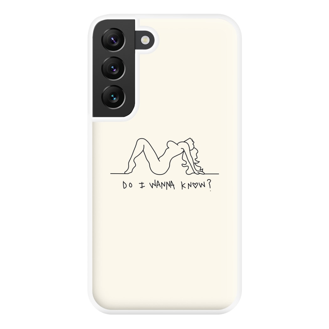 Do I Wanna Know? - Arctic Monkeys Phone Case for Galaxy S22 Plus