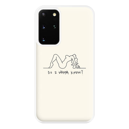 Do I Wanna Know? - Arctic Monkeys Phone Case for Galaxy S20 Plus