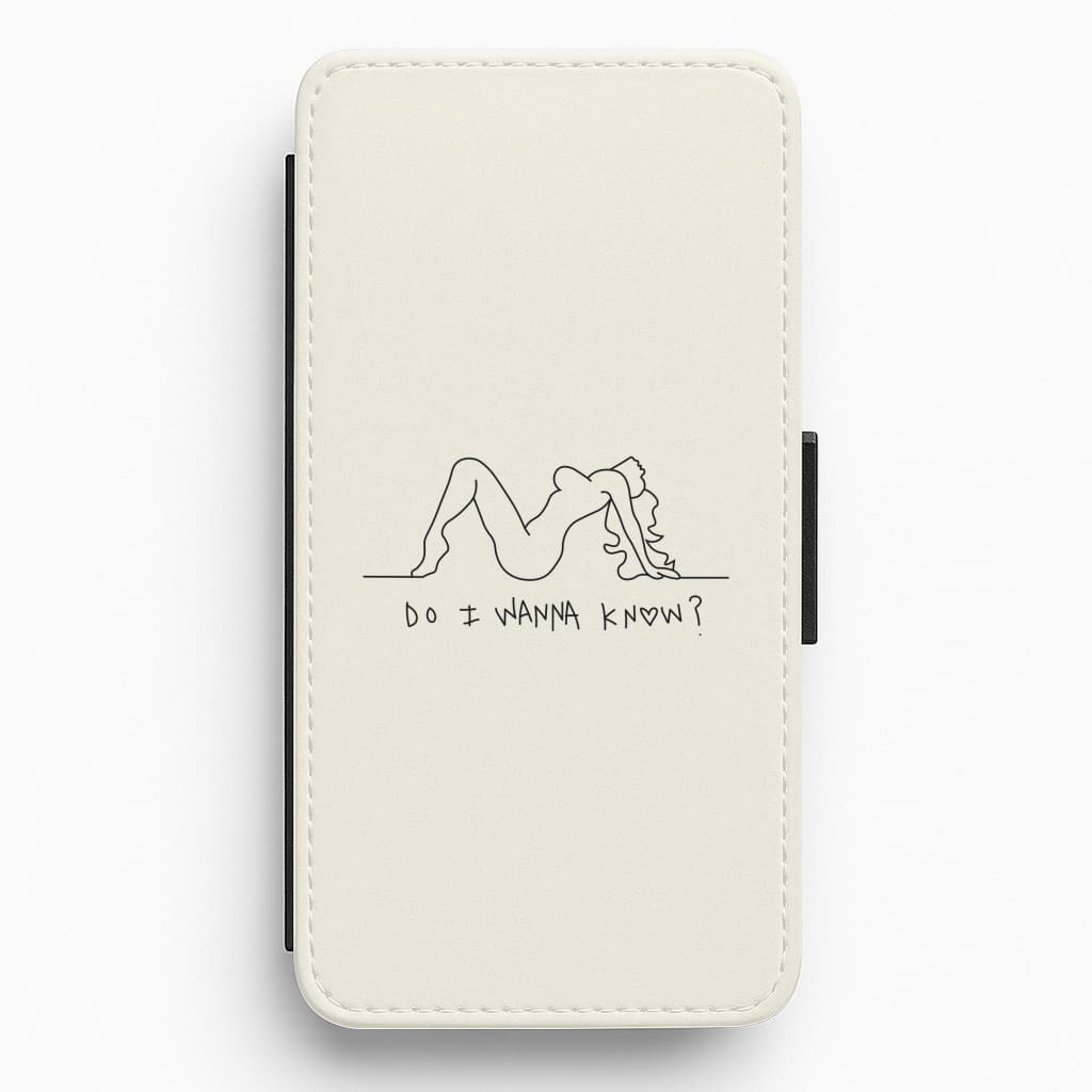 Do I Wanna Know? - Arctic Monkeys Flip / Wallet Phone Case