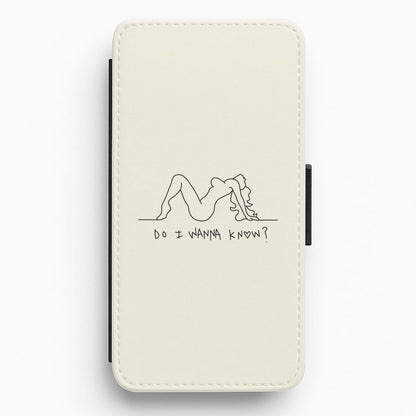 Do I Wanna Know? - Arctic Monkeys Flip / Wallet Phone Case