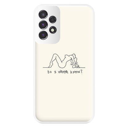 Do I Wanna Know? - Arctic Monkeys Phone Case for Galaxy A53