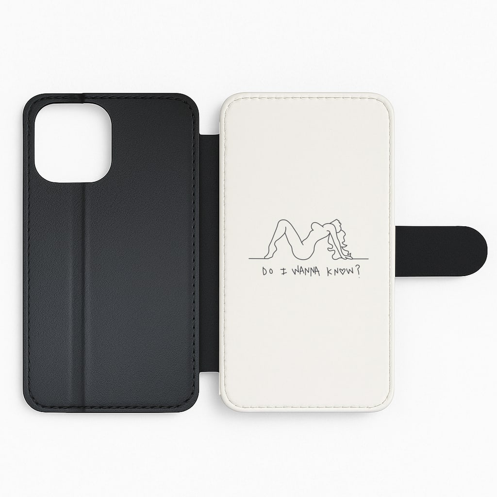 Do I Wanna Know? - Arctic Monkeys Flip Phone Case