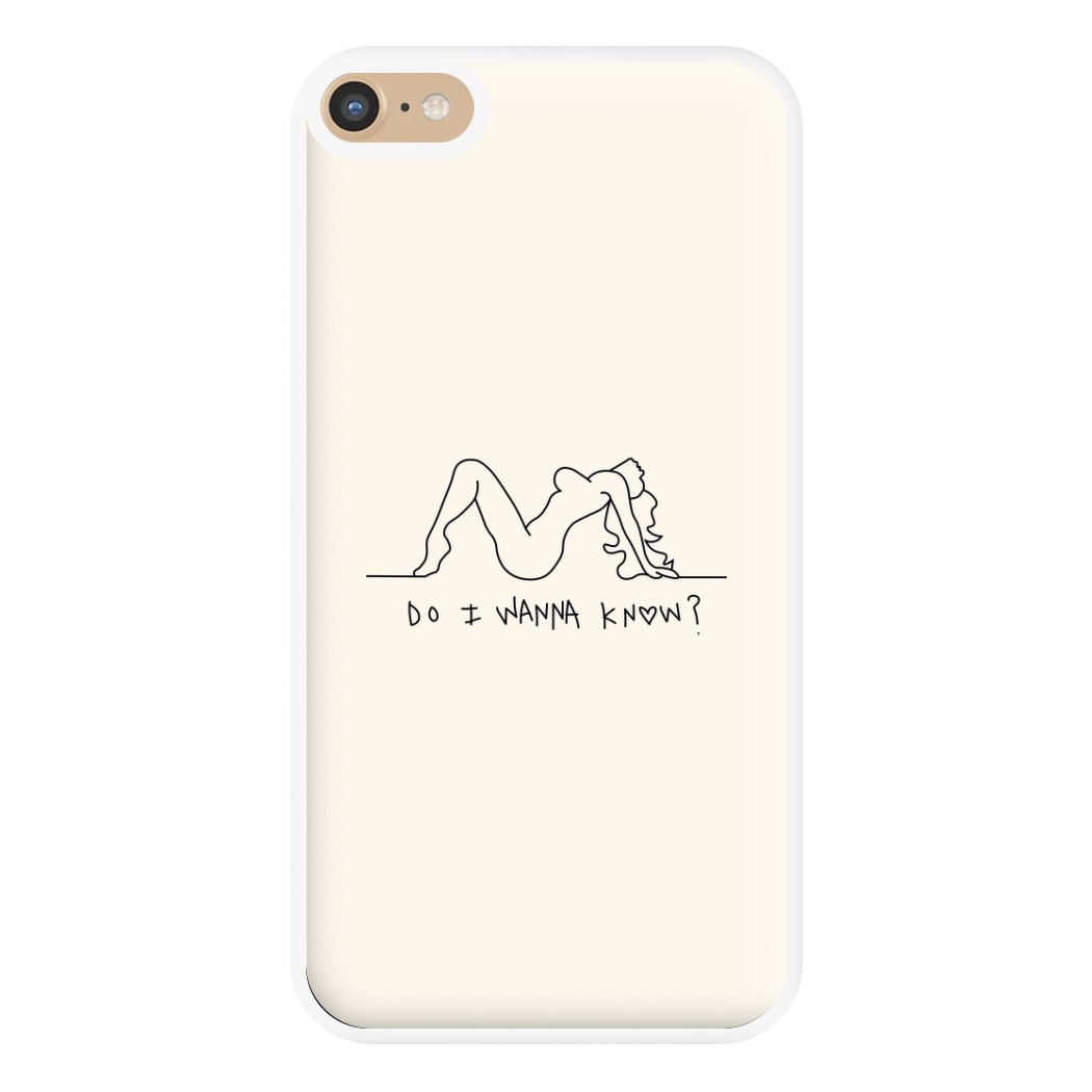 Do I Wanna Know? - Arctic Monkeys Phone Case for iPhone 6 Plus / 7 Plus / 8 Plus