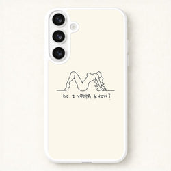 Do I Wanna Know? - Arctic Monkeys Phone Case for Galaxy S26
