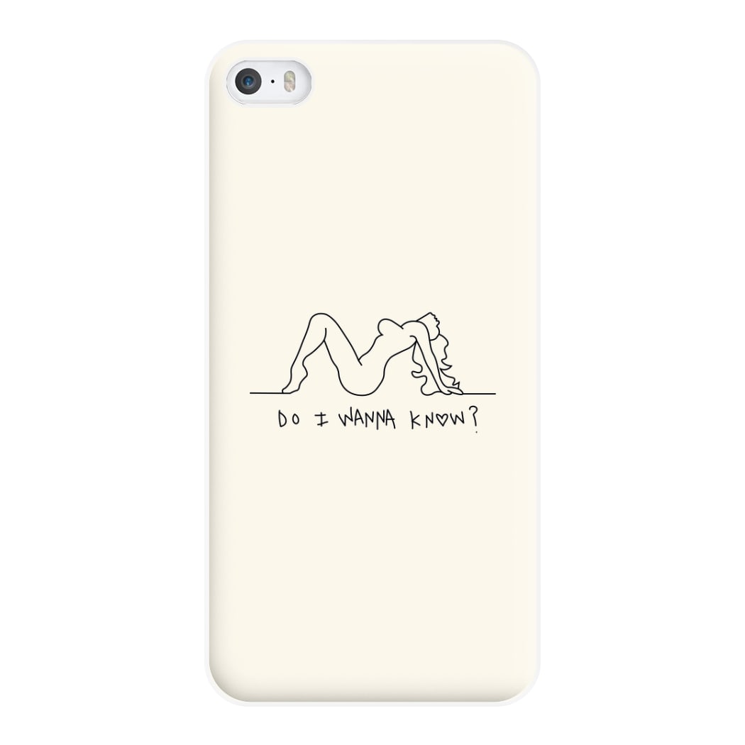 Do I Wanna Know? - Arctic Monkeys Phone Case for iPhone 5 / 5s / SE 2016