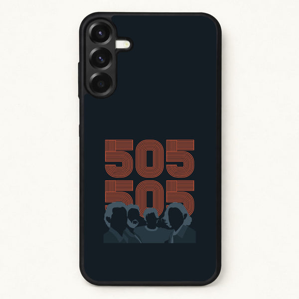505 Band Members Dark Phone Case for Galaxy A37