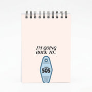 I'm Going Back To 505 Keyring Notebook 4