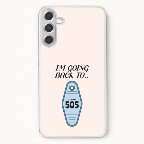 I'm Going Back To 505 Keyring Phone Case for Galaxy A37