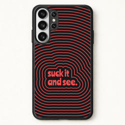 Suck It And See Psychedelic Phone Case for Galaxy S26 Ultra