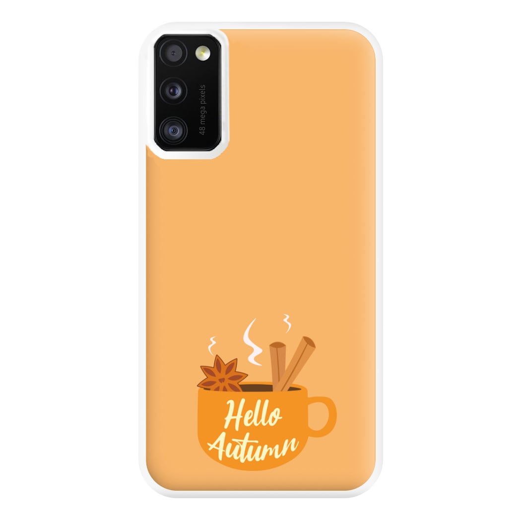 Hello Autumn Phone Case for Galaxy A41