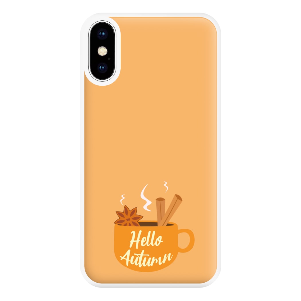 Hello Autumn Phone Case for iPhone XS Max