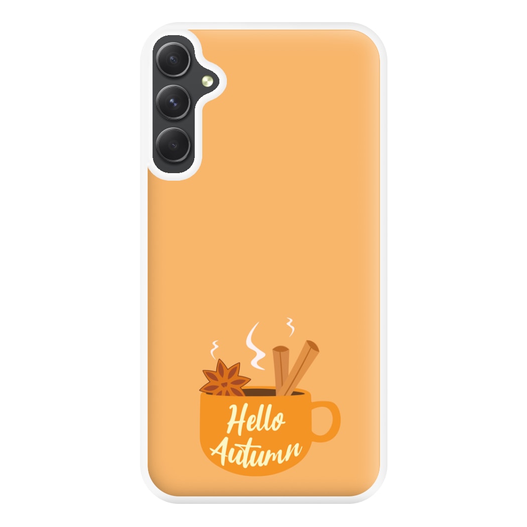 Hello Autumn Phone Case for Galaxy A54