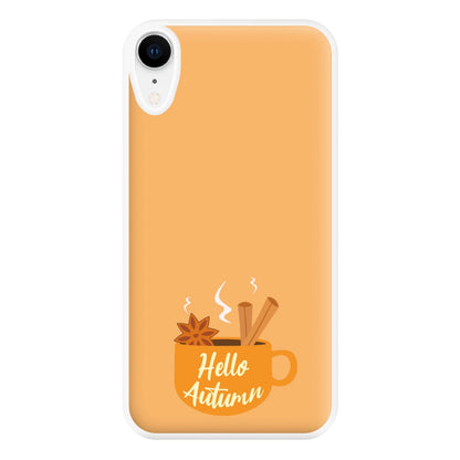 Hello Autumn Phone Case for iPhone XR